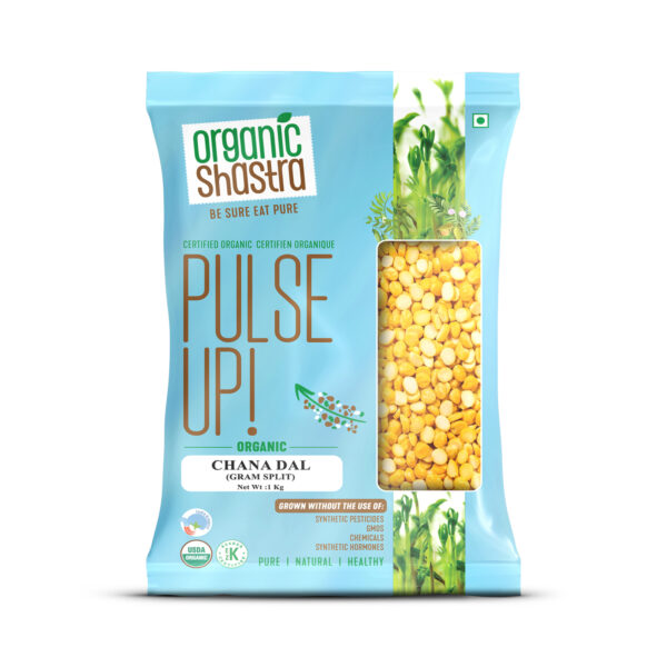 Authentic Organic Chana Dal NO Additives and No Preservatives