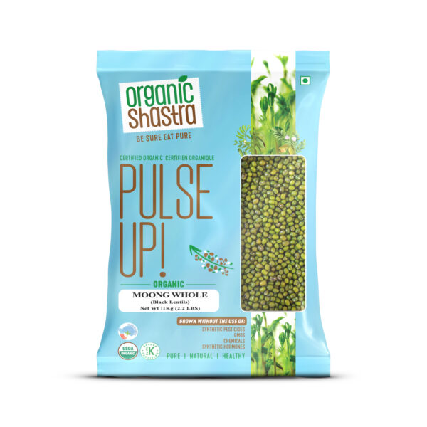 Authentic Organic Moong Whole NO Additives and No Preservatives
