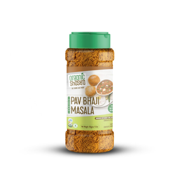 Authentic Organic Pav Bhaji Masala Pesticide and Chemical Free Gluten Free