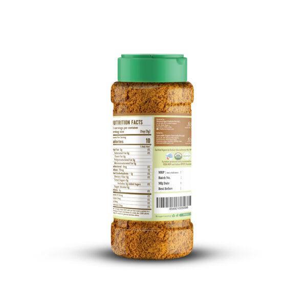 Authentic Organic Pav Bhaji Masala Pesticide and Chemical Free Gluten Free - Image 2