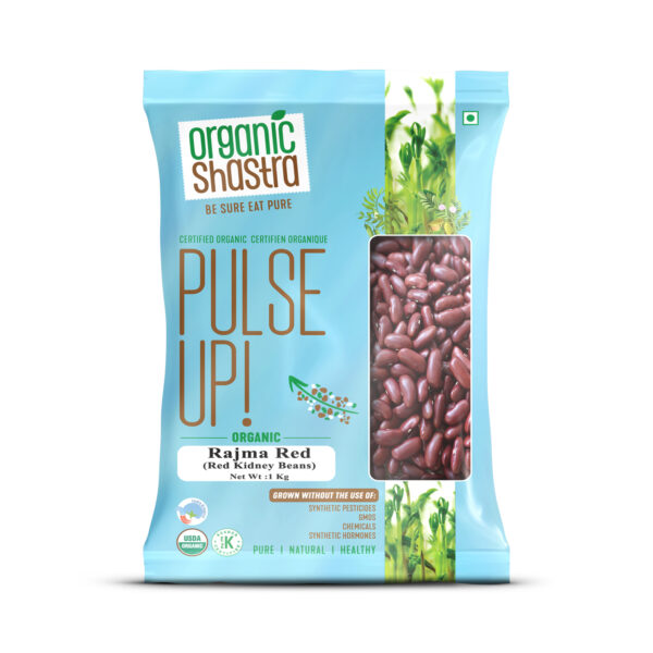 Authentic Organic Rajma Red NO Artificial Additives and NO Preservatives