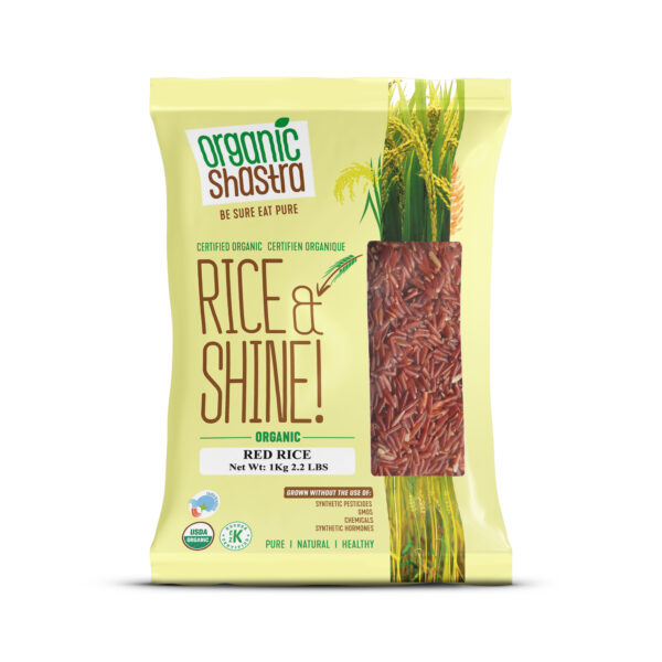 Authentic Organic Red Rice NO Additives and No Preservatives