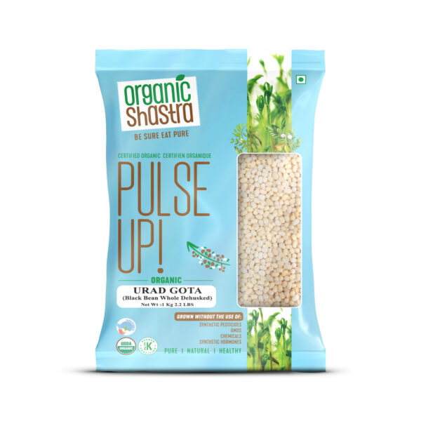 Organic Urad Gota Vegan, Unpolished and Gluten Free