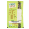 Organic Shastra Amchur Powder 100 gm packaging with green and yellow design, featuring the text 'Spice It Up! Organic Amchur Powder', 'Be Sure Eat Pure', and certifications for being organic, free from synthetic pesticides, GMOs, chemicals, and synthetic hormones