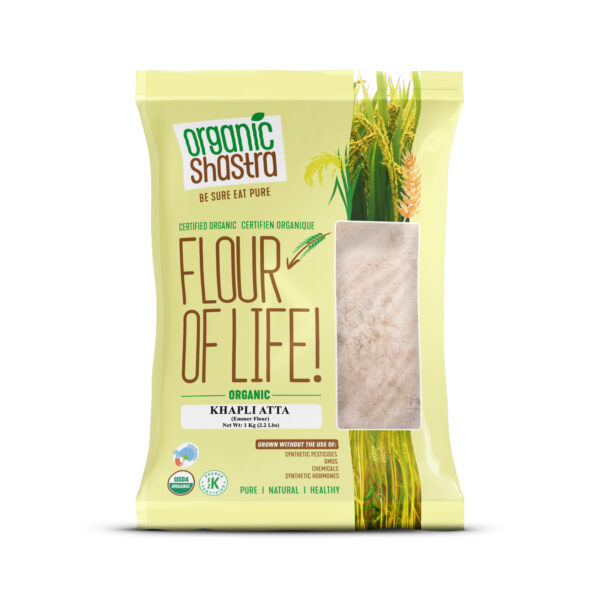 Organic Khapli Atta (Emmer Flour)